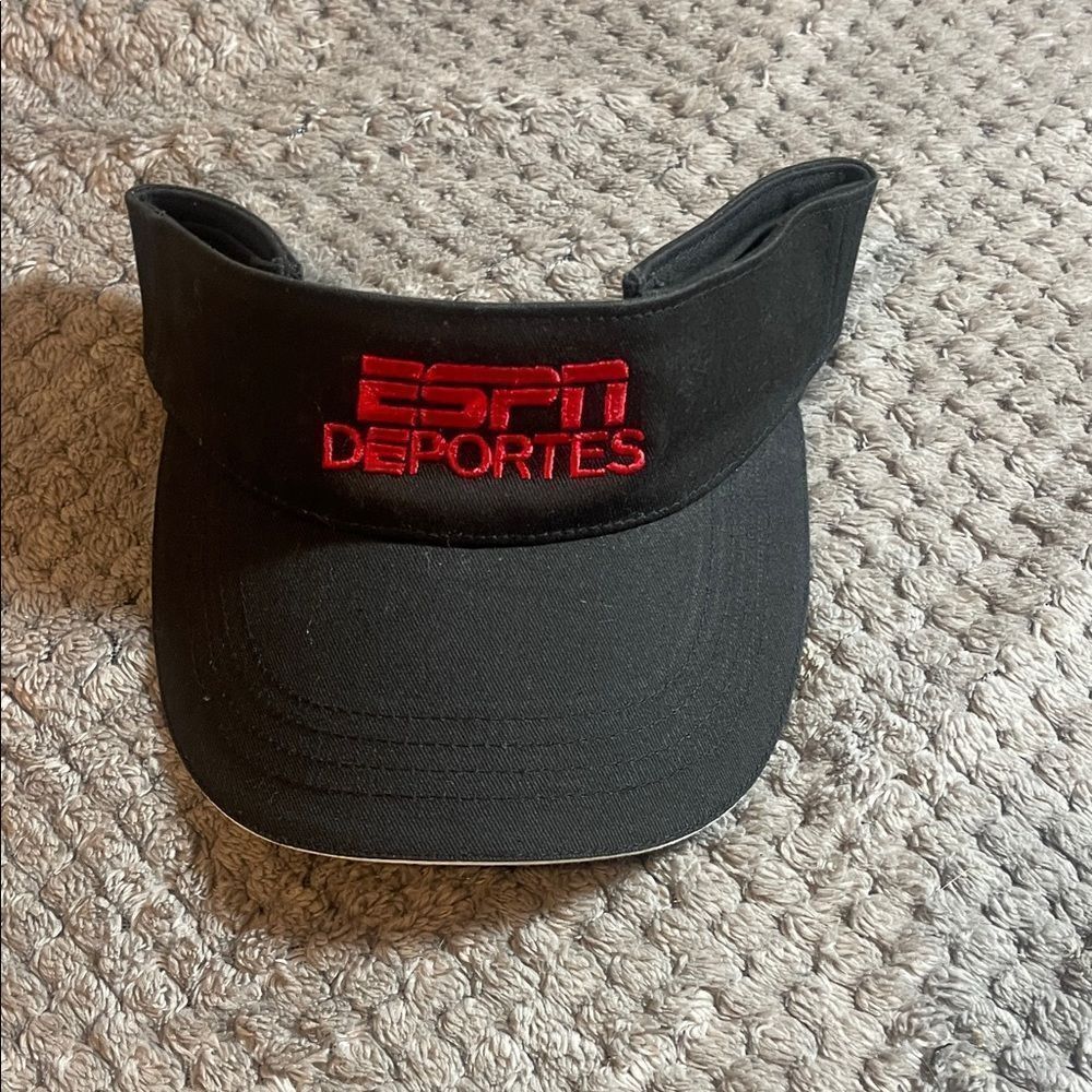 ESPN Deportes Black Visor
